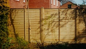 Waney Edge Fencing Panels