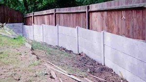 Retaining Soil - Concrete